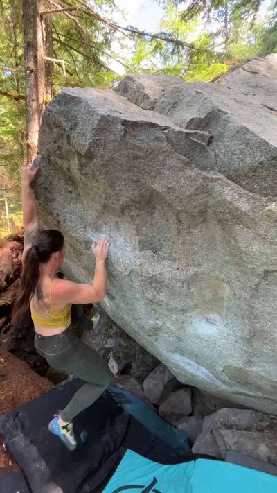 Jelly Cat v5, Squamish - Beta Video from mountainmarie