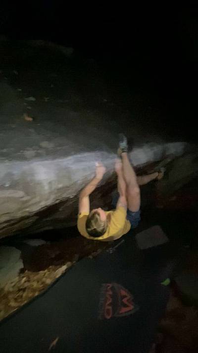 Slopers Malone v6, New River Gorge - Beta Video from bolts.and.holds