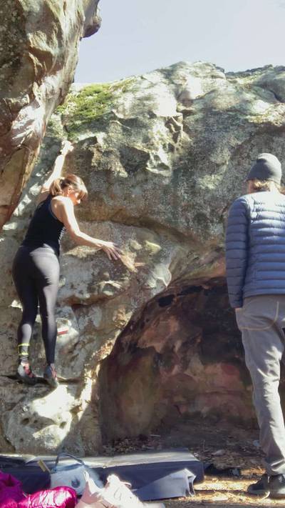 Fire Bowl v2, Hospital Boulders - Beta Video from Shandi