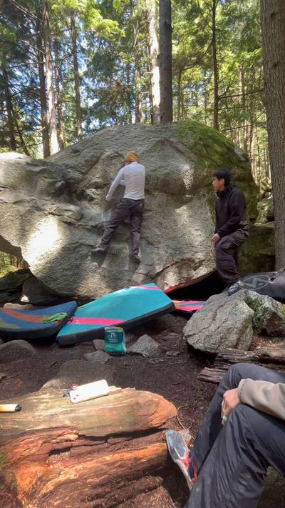 Shade Dyke v0, Squamish - Beta Video from hazelnutcrusher