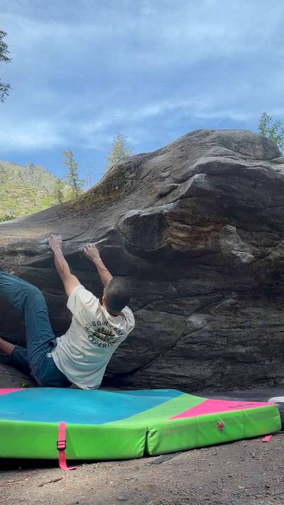 Heel Hook Left v2, Leavenworth - Beta Video from Jaaaaames