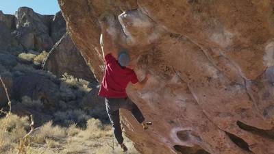 Disco Diva v8, Bishop - Beta Video from drjeffclimbs