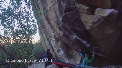 Diamond Jigsaw v10, Red Rock - Beta Video from Eric.jerome