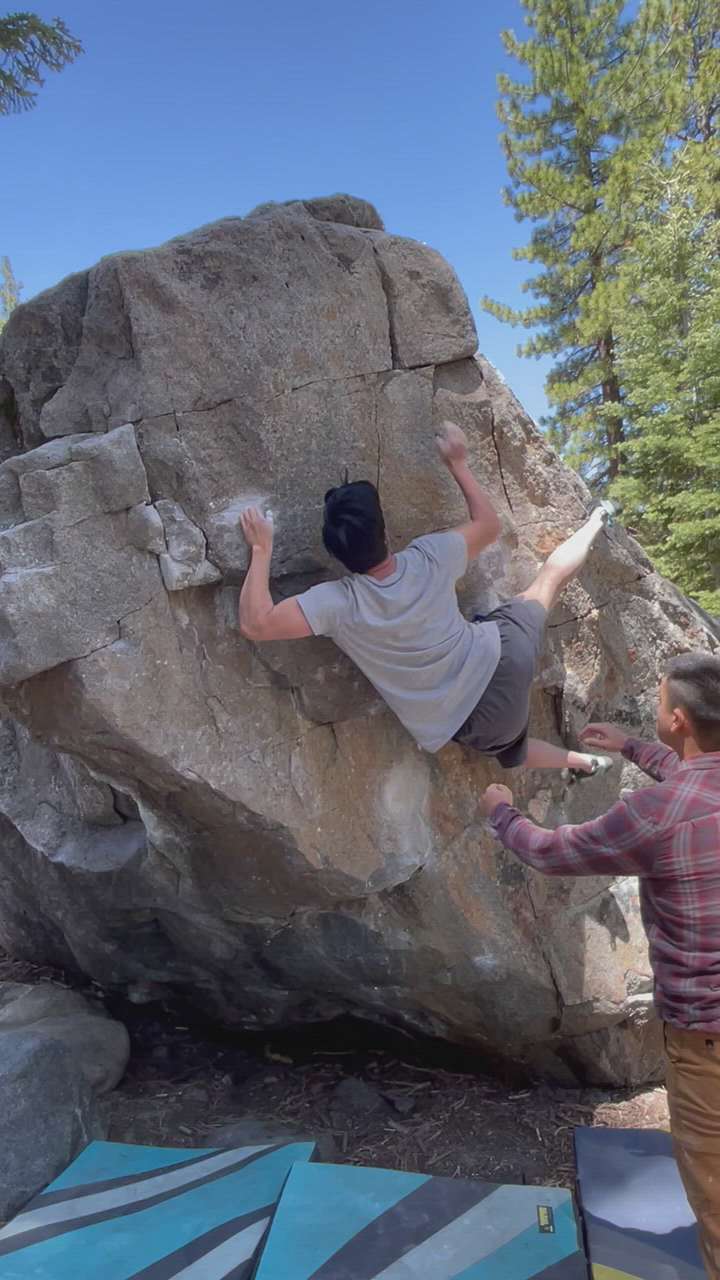 You're a Mean One v7, Lake Tahoe KAYA The Climber's App