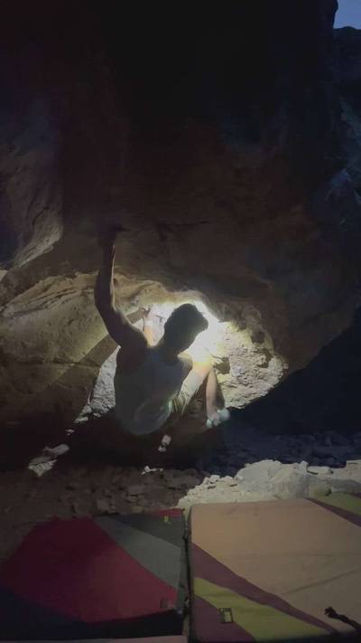 Acid Wash Right (Jug Start) v7, Bishop - Beta Video from Kev