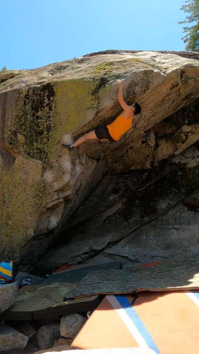 Campfire Arete v6, Lake Tahoe - Beta Video from jordanthegumby