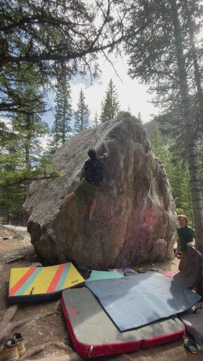 Guanella Arete v5, Guanella Pass - Beta Video from coolassstephen