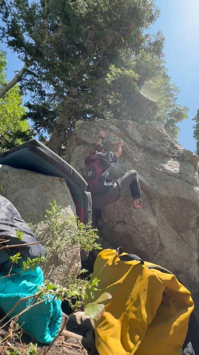 Mattress right v4, Little Cottonwood Canyon - Beta Video from slabby