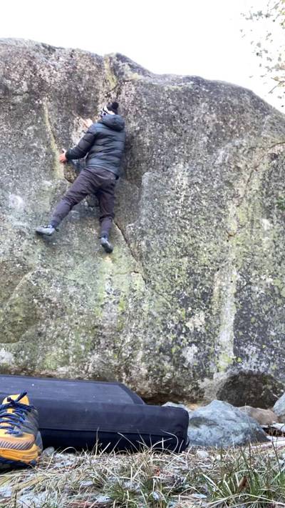 Pillar of Despair v2, Lake Tahoe - Beta Video from daBoulder