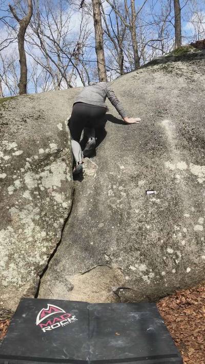 Tennis Shoe Crack vB, Boat Rock - Beta Video from Kfriend0609