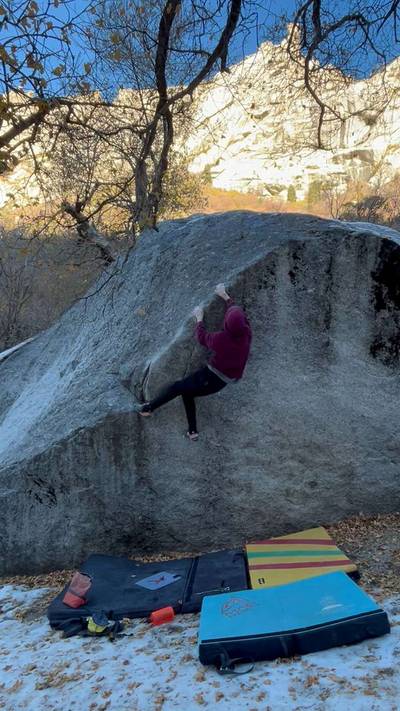 The Worms v6, Little Cottonwood Canyon - Beta Video from Alex_Bailey