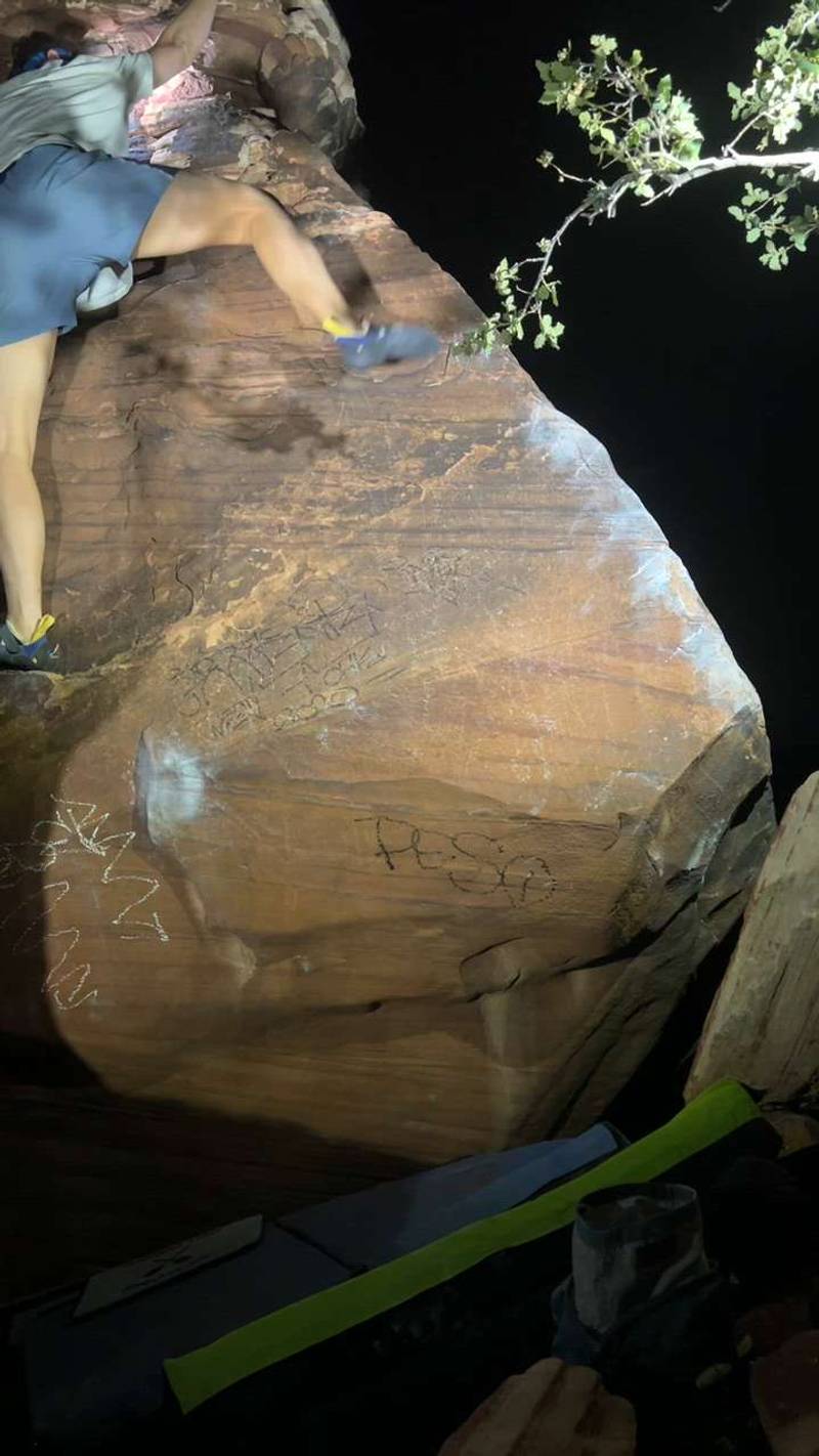 W.C. v5, Red Rock - Beta Video from lexgoclimb