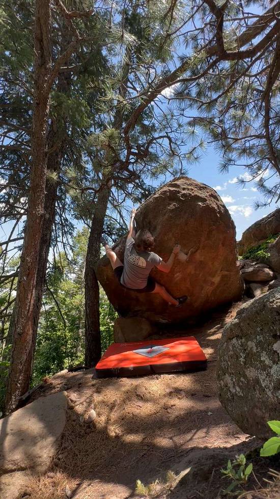 Exit Stage Left v4, Flagstaff Mountain, CO - Beta Video from Chris_Ol