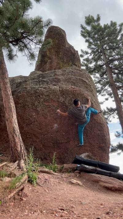 Broken Wing v8, Flagstaff Mountain, CO - Beta Video from Forever_V3