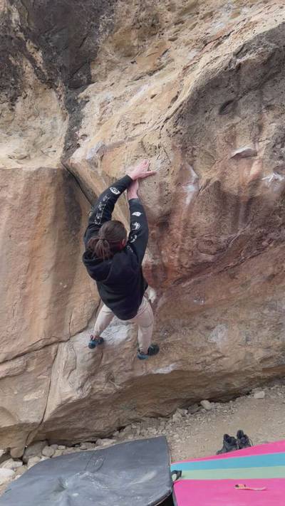 Phony Baloney v7, Joe's Valley - Beta Video from mylesclimbs