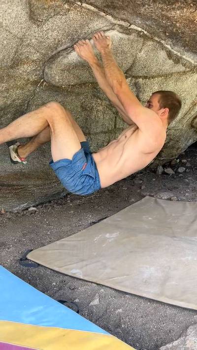 Dick Van Dyke v6, Little Cottonwood Canyon - Beta Video from travieggg