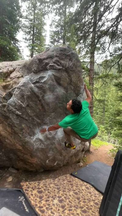 Trailside Problem v4, Guanella Pass - Beta Video from Natexc636