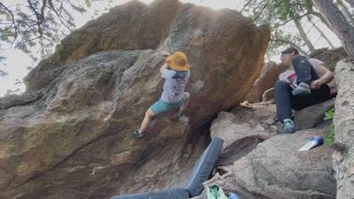 Battaglia's Bottom v7, Flagstaff Mountain, CO - Beta Video from conetoiles