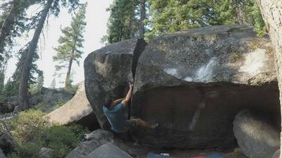 Lean-to Crack v5, Lake Tahoe - Beta Video from seanmorris