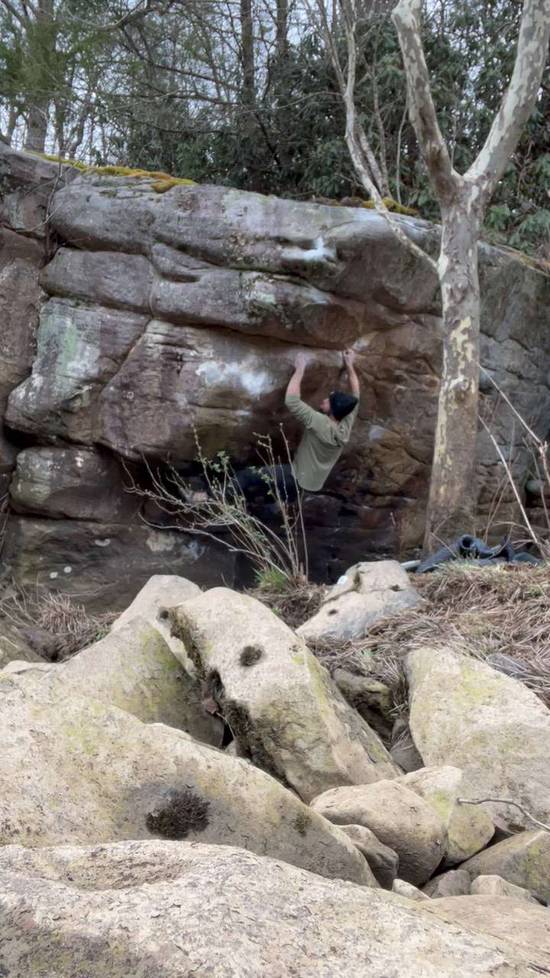 Rose Water v10, New River Gorge - Beta Video from cinderblock