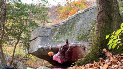 Slopers Malone v6, New River Gorge - Beta Video from lilhomieinthecut