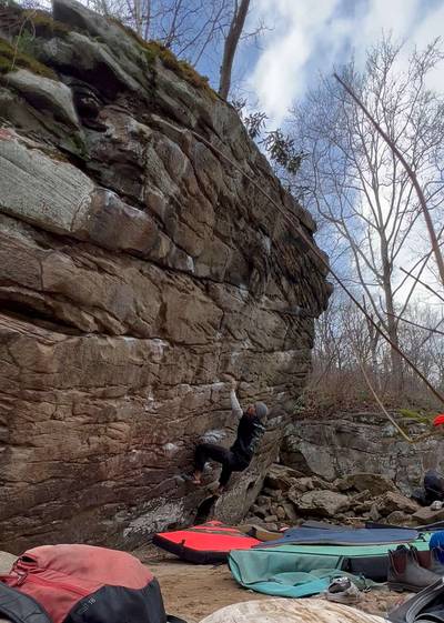 1, 2, Punch v7, New River Gorge - Beta Video from lilhomieinthecut