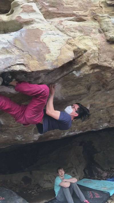 Reconciliation v5, Dayton pocket - Beta Video from dan_fu_climbs