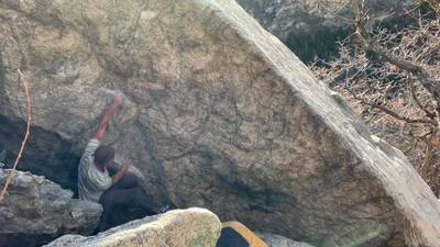 Beer Can Cave v10, Little Cottonwood Canyon - Beta Video from hemaynez