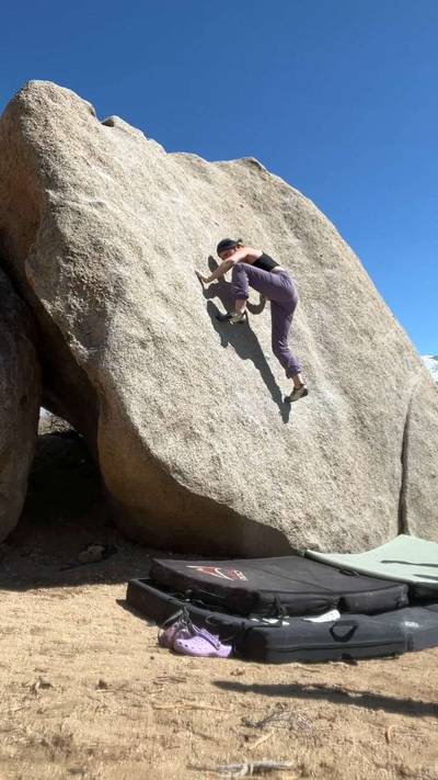 Robinson's Rubber Tester v0, Bishop - Beta Video from Freeyourmindandclimb