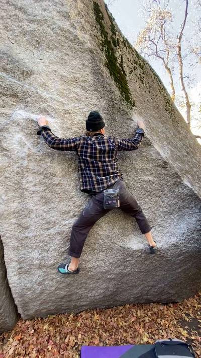 American Dream (AKA Steven's Arete) v8, Little Cottonwood Canyon - Beta Video from Jwoo