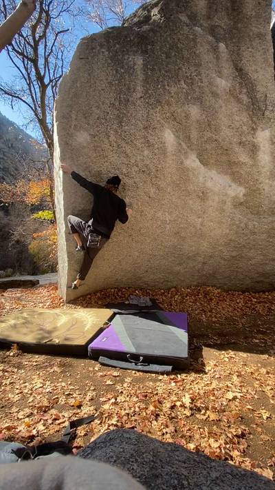 Two Giant Steps Sit v10, Little Cottonwood Canyon - Beta Video from Jwoo