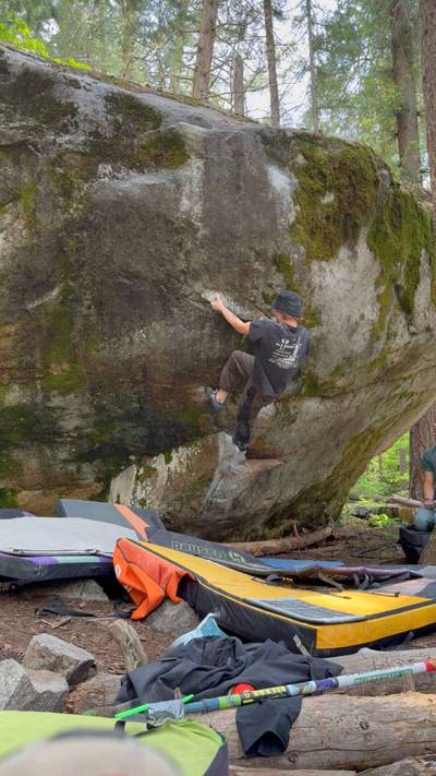 Bridalveil Pogo v7, Yosemite Valley - Beta Video from webbclimbs
