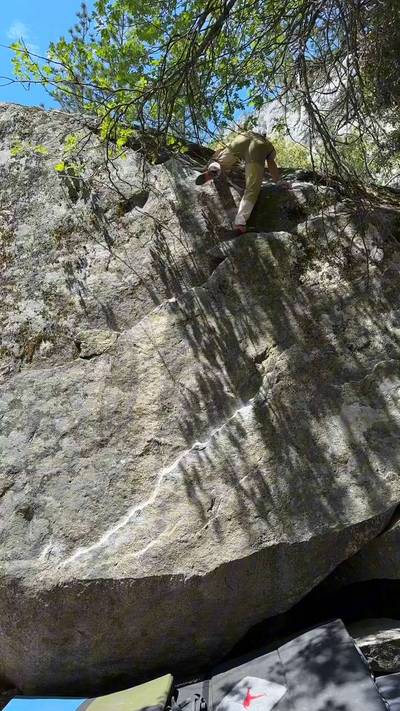The Largo Lunge v0, Yosemite Valley - Beta Video from steffanie