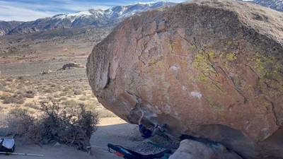 Cave Route v6, Bishop - Beta Video from cowboydan4545
