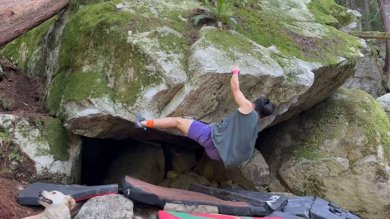 Backwards in Progressive Thinking v6, Squamish - Beta Video from BigHead