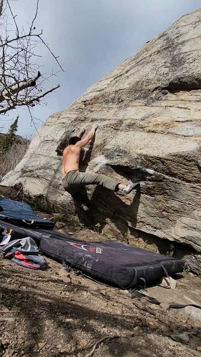 Lurp Sit v8, Little Cottonwood Canyon - Beta Video from davjm