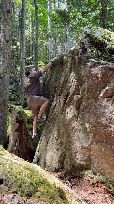 Unknown Right Side v0, Comox Lake - Beta Video from scrubbingrocks