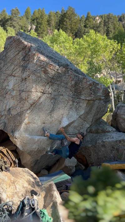 Infierno v8, Little Cottonwood Canyon - Beta Video from Landon_Schoenmann