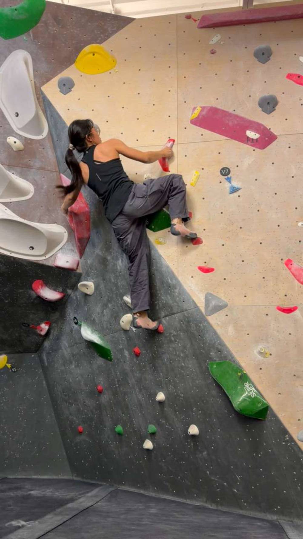 Red v4, Hogtown Boulders - Beta Video from mylily
