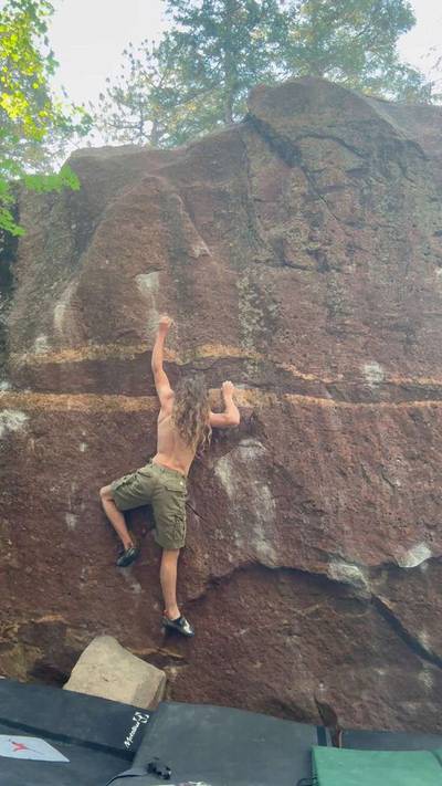 606 v10, Eldorado Canyon - Beta Video from wesclimbs9