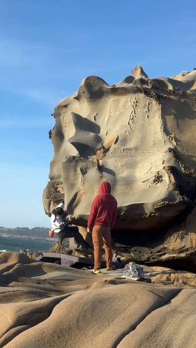 Tufatafoni Traverse v3, Salt Point - Beta Video from Hailey06