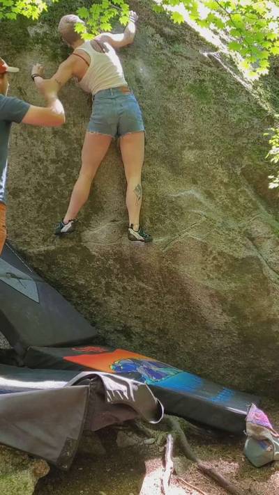 Wafer Thin v5, Squamish - Beta Video from climbthatdee