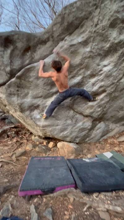Lost Cause v5, Rumbling Bald - Beta Video from NickVclimb