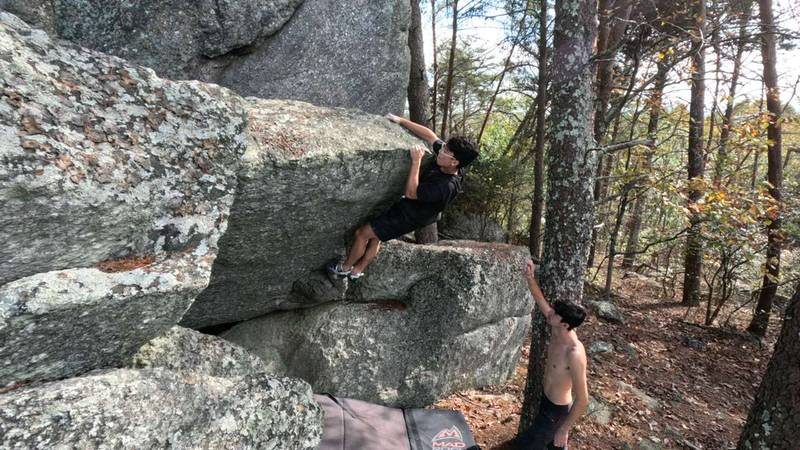 Stingray v2, Dixon School Road - Beta Video from ian.climbs