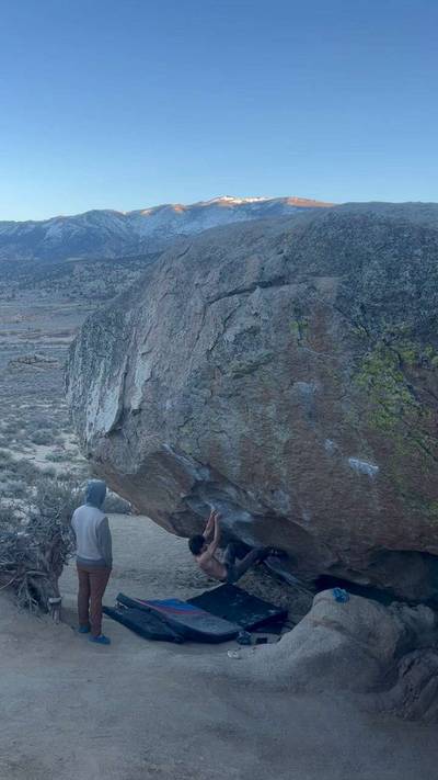 Cave Route v6, Bishop - Beta Video from gloveworld