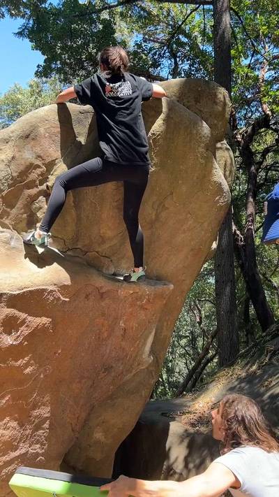 Sticky Rice v1, Indian Rock - Beta Video from ArdenClimbsThings