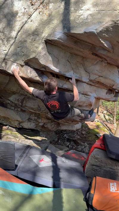 Macho Man Randy Savage v5, New River Gorge - Beta Video from spooky.sends