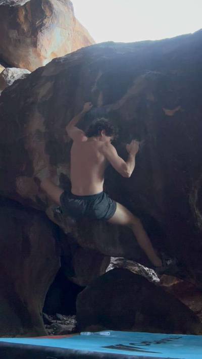 Left El Yuri v7, Hueco Tanks - Beta Video from SomalianBear