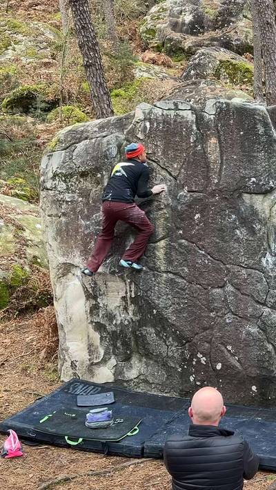 Chien de Noël v3, Fontainebleau - Beta Video from MarioTheClimber