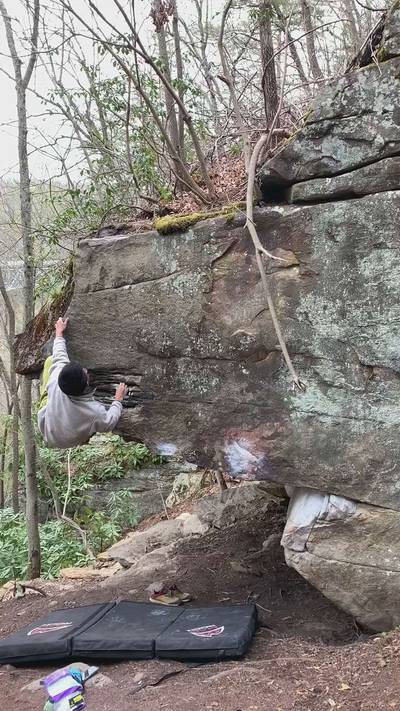 Bro-ner v6, New River Gorge - Beta Video from JohnNguyen